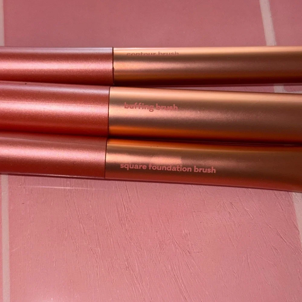 Real Techniques Flawless Base Makeup Brush Set 204 205 206 3pc